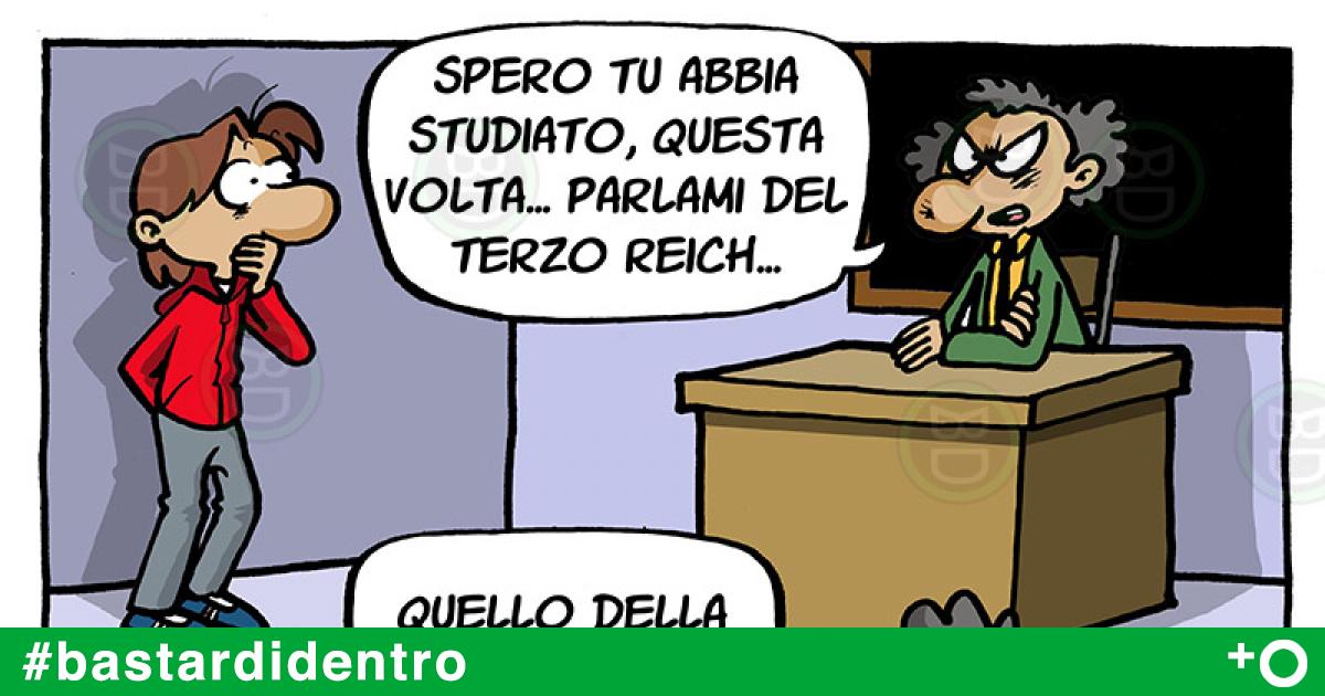 Il livello supremo per #copiare a #scuola! 😂#bastardidentro #scuola  www.bastardidentro.it